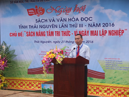 Tưng bừng ngày hội đọc sách tại trường CĐ Kinh tế-Tài chính Thái Nguyên.